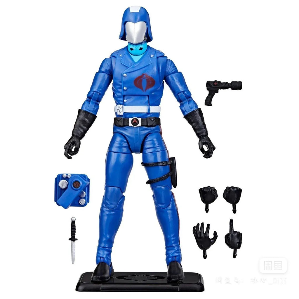Hot Original G.I. Joe Gi Joe Classified Series Retro Cardback 6" Cobra Commander Action Figure Model Toy Hobby Gift