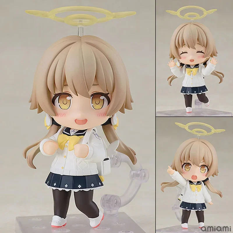 15cm Figma #567 Blue Archive Shiroko Sunaookami Anime Girl Figure Shiroko Action Figure Arona Figurine Adult Model Doll Toy Gift