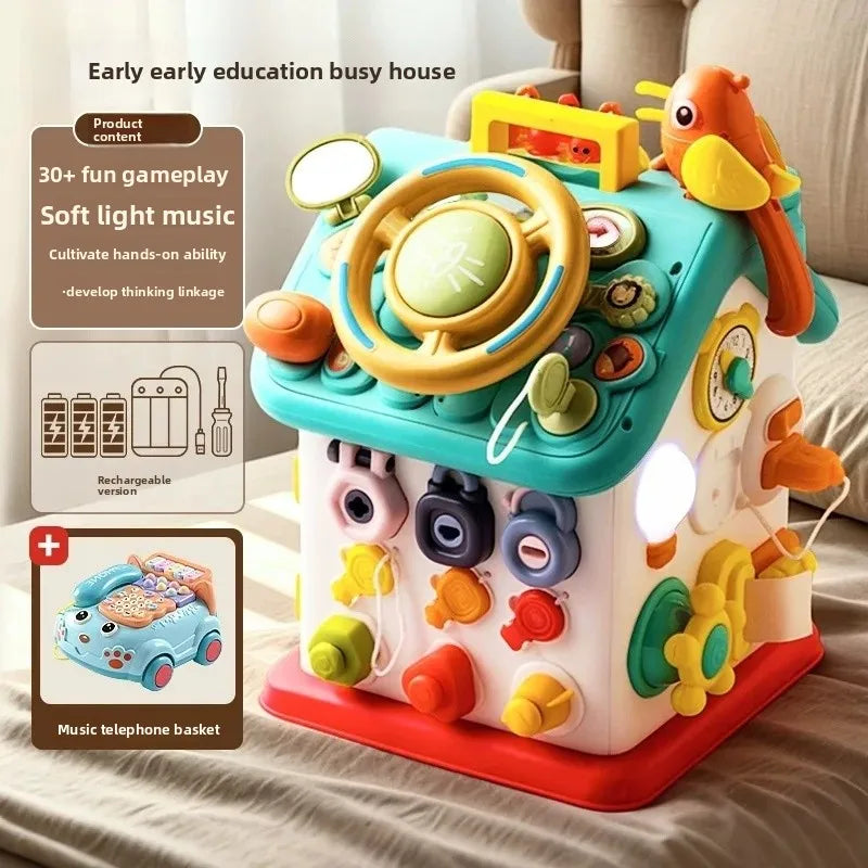 Educational Montessori Toys for Babies 6-12 Months And above Role Play Early Learning Intelligence Development Housekeeping Doll