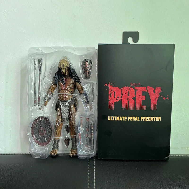 NECA Elder Snake Ahab Shaman Ultimate Scout Warrior Feral Battle Drmaced City Jungle Hunter Predators Action Figure