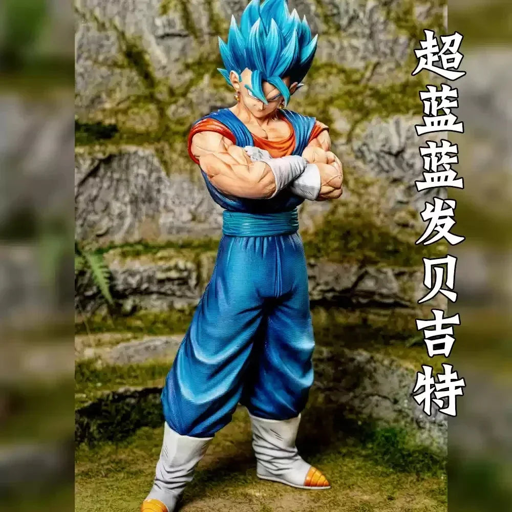In Stock 31cm Jt Toys Dragon Ball Anime Figure Vegeta Figurine Vegetto Action Figure Collection Statue Model Decor Custom Toy
