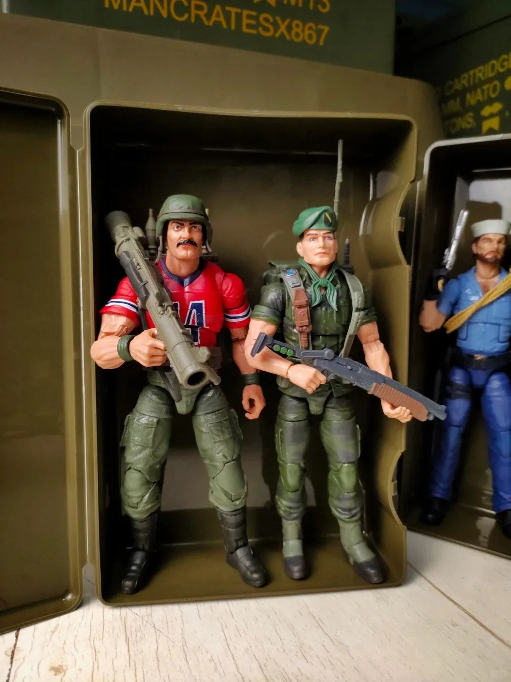 Genuine G.I. Joe Gi Joe Classified Series Red Eybazuka Cobra Copperhead Action Figure Scrap Iron Swing Dance Sailor Snake Toy