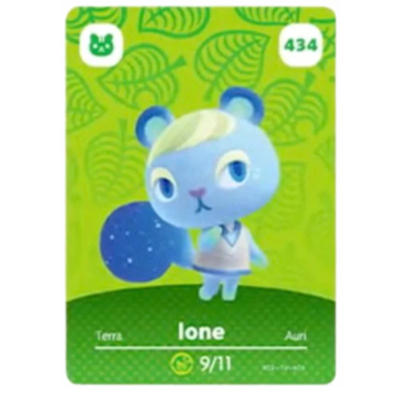 Hot Sanrio Game Animals Crossing New Horizons Amiibo Card Ankha Marshal Maple NS Switch 3DS Game NFC Cards Series 1 2 3 4 5
