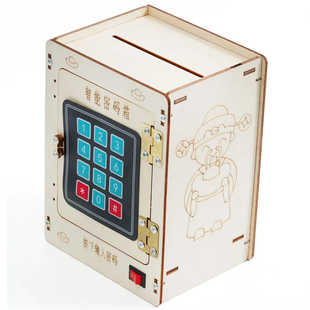 DIY Smart Password Box Model Code Case Teenager Science Toys Assembled Experiment Material Kits for Kids Educational