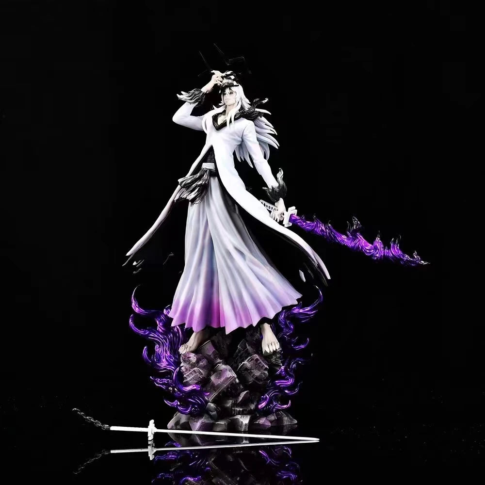 Bleach Figure Kurosaki Ichigo Action Figure Cero Cow Series Saigo no Getsuga tenshou-Mugetsu GK Statue Collection Birthday Gift