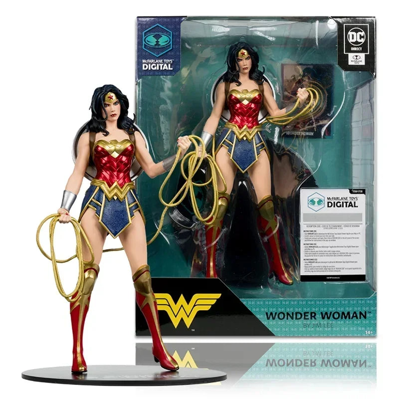 McFarlane Wonder Woman Original Anime Figure PVC By Jim Lee DC 1/6 Action Figure Toys for Kids Gift Collectible Model Ornaments
