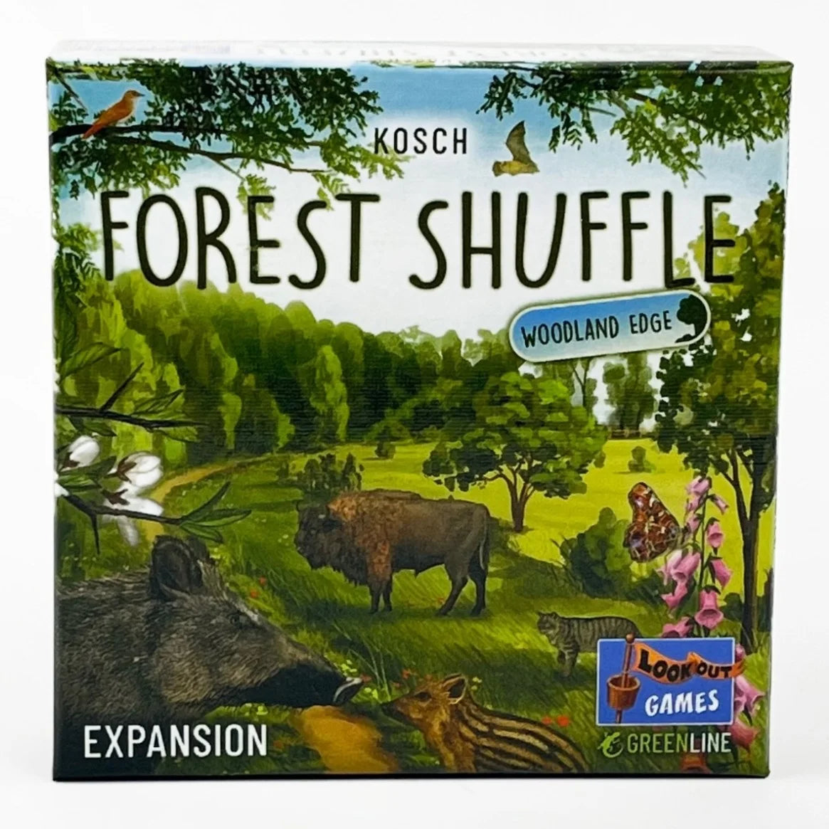 Forest Shuffle Strategy Card Game - Nature-Themed Family Board Game for 4-8 Players, English Edition Multiplayer Party Fun