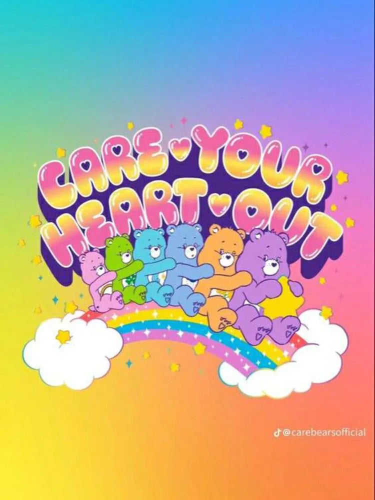 Cute Rainbow Bears Diamond Painting Pictures Puzzle Cross Stitch Mosaic Embroidery Wall Decoration 5D DIY Art Gift Offers