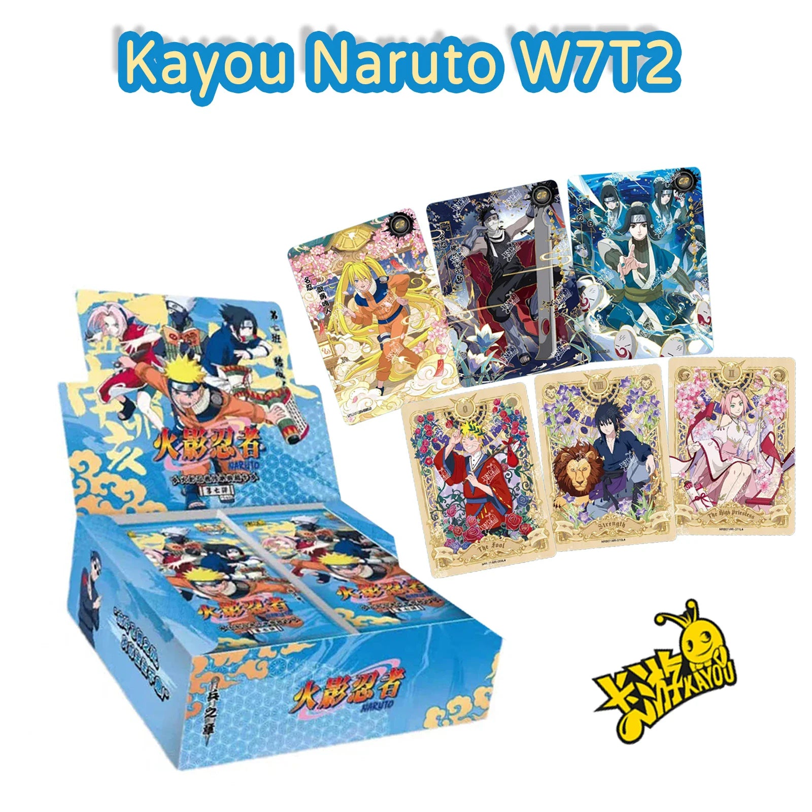 KAYOU Naruto Card Rare EX Packs Chapter Of The Array Box Added SE BP SP Collection Cards Toy For Children Birthday Gift byChildr