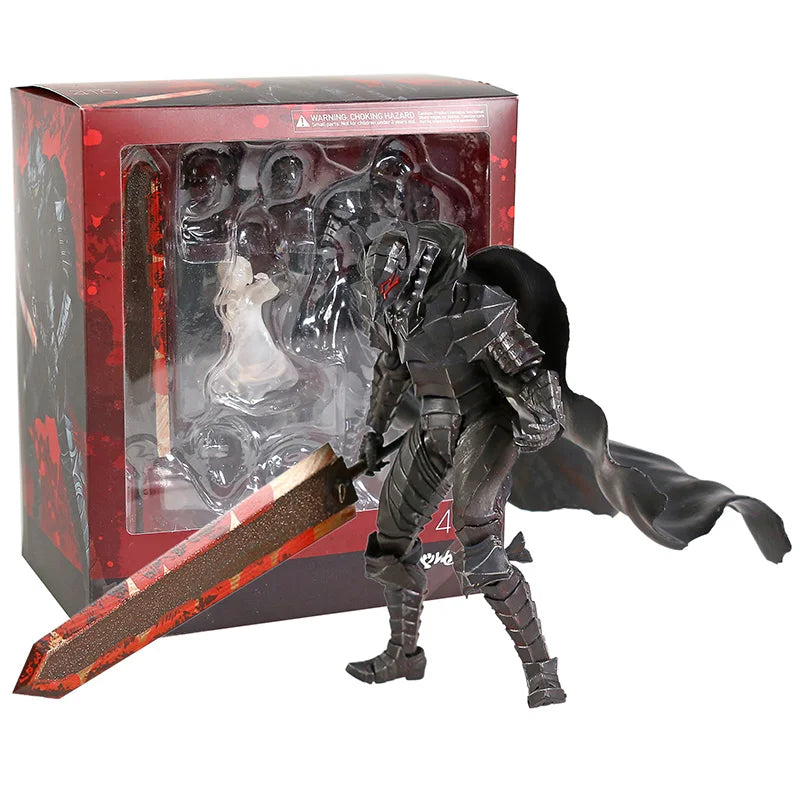 Figma 410 Guts  Armor Ver. Repainted Skull Edition PVC Action Figure with Accessories