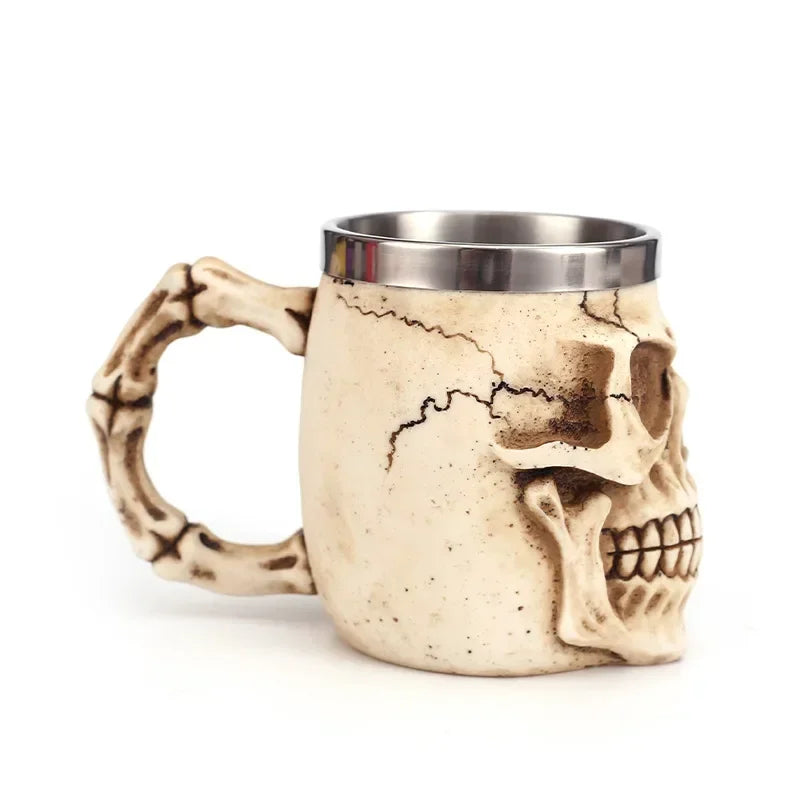 Coffee Cups Stainless Steel Viking Water Bottle Coffee Mug Large Capacity Insulated Mugs Bar Beer Mug Wine aza de café Drinkware