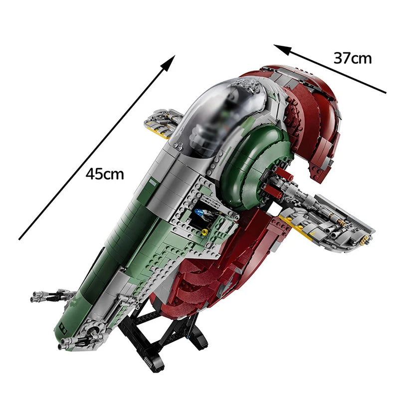 UCS Slave 1 Building Block Moc Display Bricks 19029 Educational Toys Birthday Christmas Gifts Compatible 75060