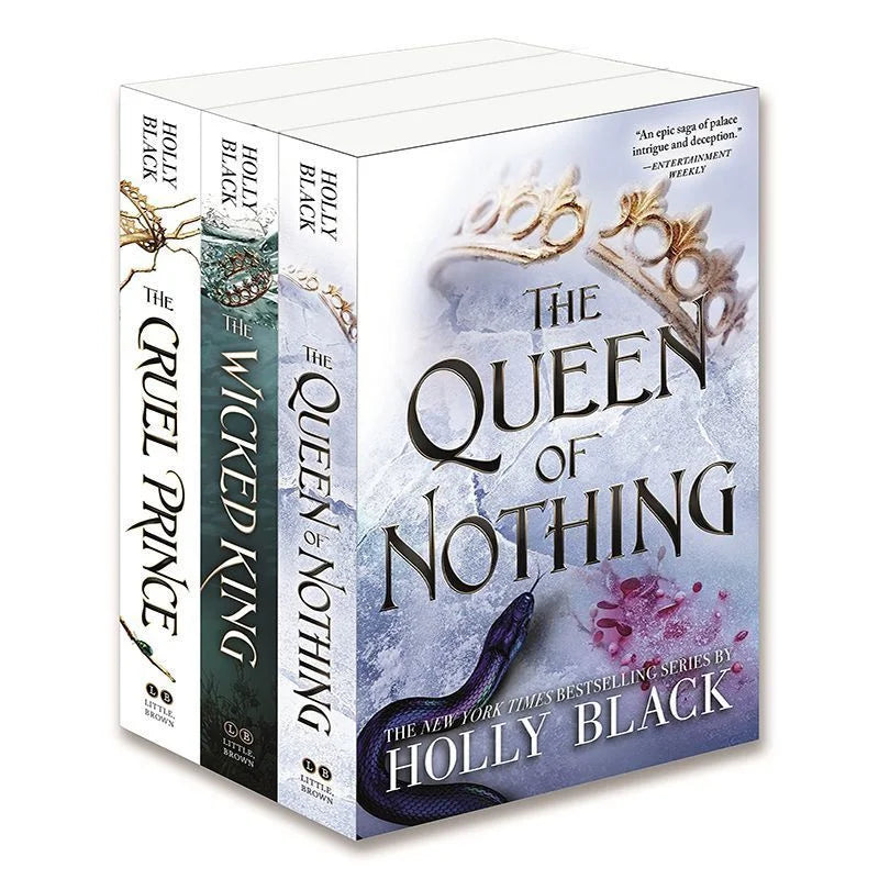 4 Books/Set Of Trapeze, Cruel Prince, Criminal Crime English Novel, Children's Extracurricular Reading Books In English