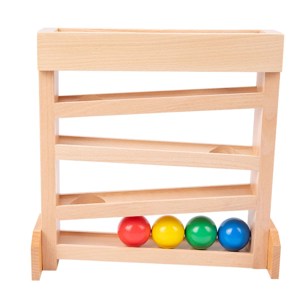 Montessori Tracker Ball Maze Montessori Tracker Ball Drop Toys Great Birthday Gift Wooden Ball Tracker for Babies for Boys Girls