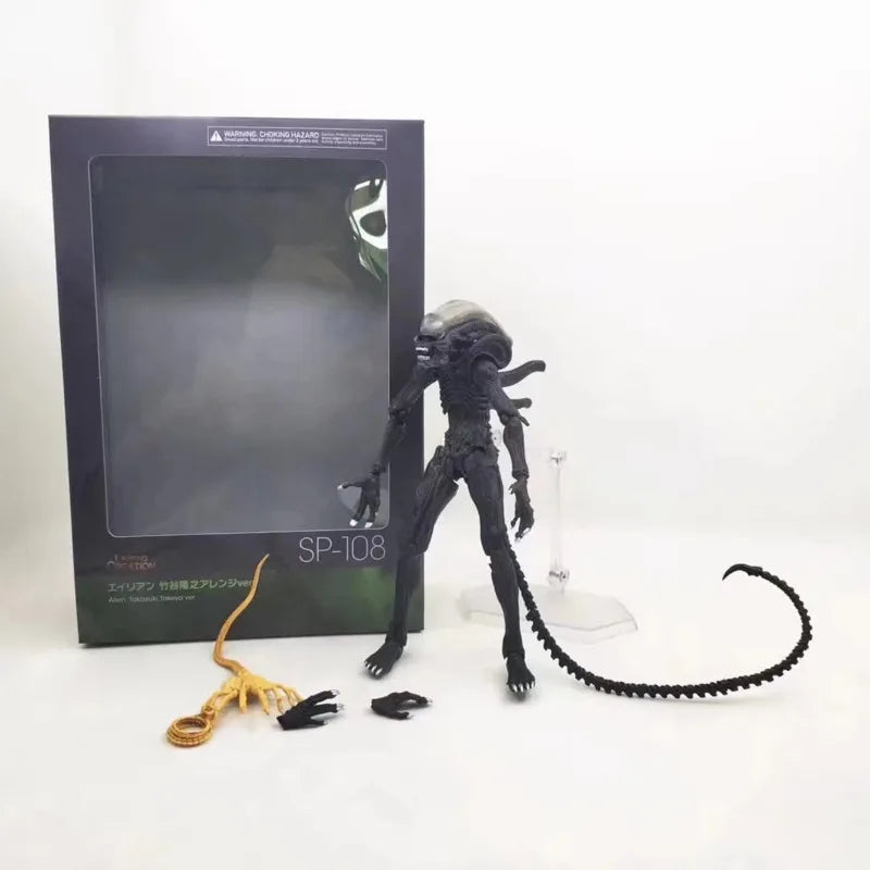 Anime Aliens Figma SP-108 Figure Predator 2 Takayuki Takeya Ver. Action Figure Film Peripheral Commemorative Collection Gift