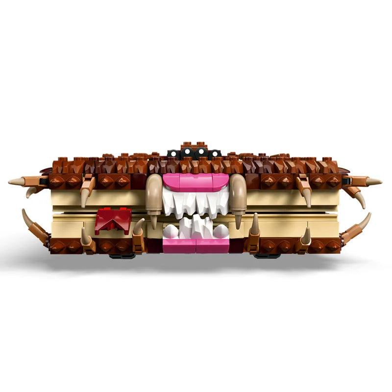 519PCS  Harryes Potter Theme Chomping Monster Book Model Magical Creatures Care MOC DIY Building Blocks Birthday Toys Gift