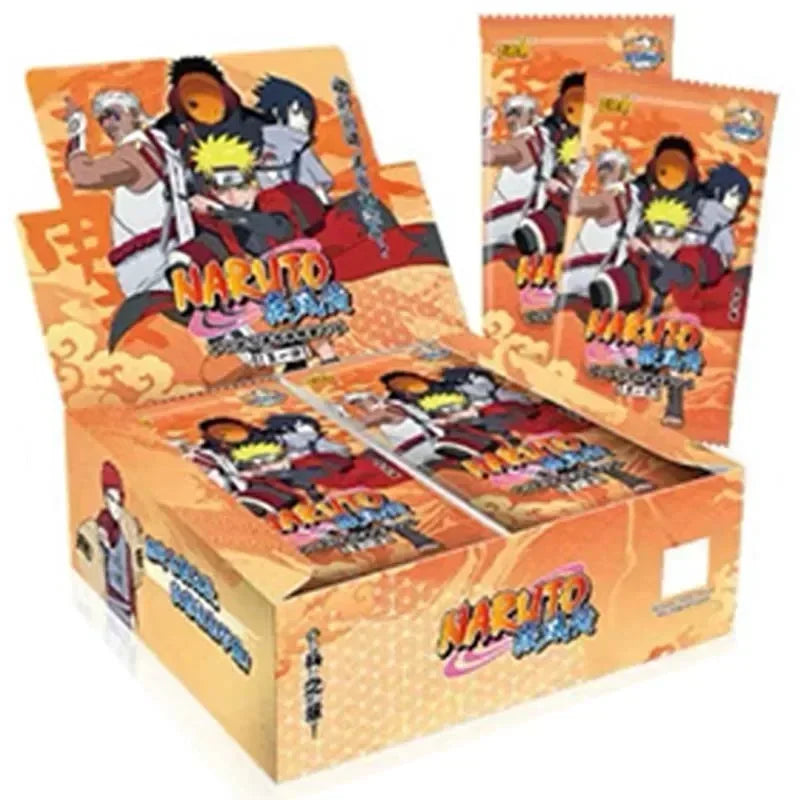 KAYOU Naruto Card Heaven and Earth Scroll Box Youth Gift Box Successor Badge Uzumaki Naruto Shippuden Collection Card