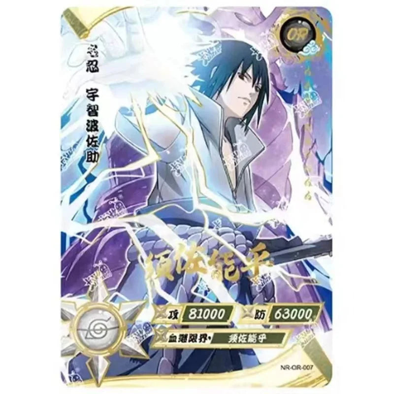 KAYOU Genuine Anime Naruto 1-27OR Cards Uchiha Sasuke Haruno Sakura Uzumaki Naruto Orochimaru Collection Card Children's Gift