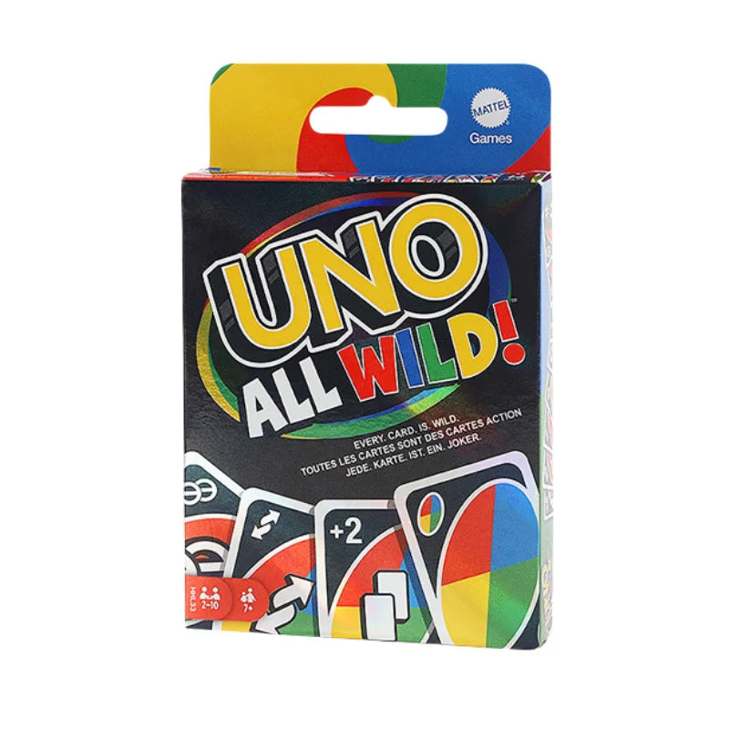Hot Sale Mattel Uno Flip! Flex Dos Games No Mercy Cards Game Family Funny Entertainment Board Games Multiplayer Poker Game Gifts