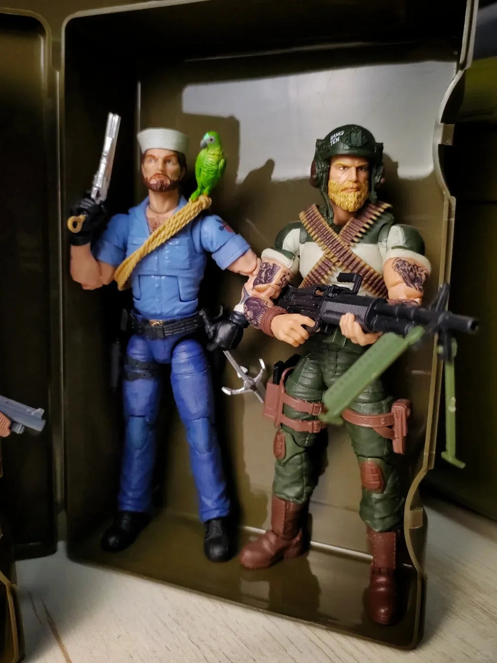 Genuine G.I. Joe Gi Joe Classified Series Red Eybazuka Cobra Copperhead Action Figure Scrap Iron Swing Dance Sailor Snake Toy