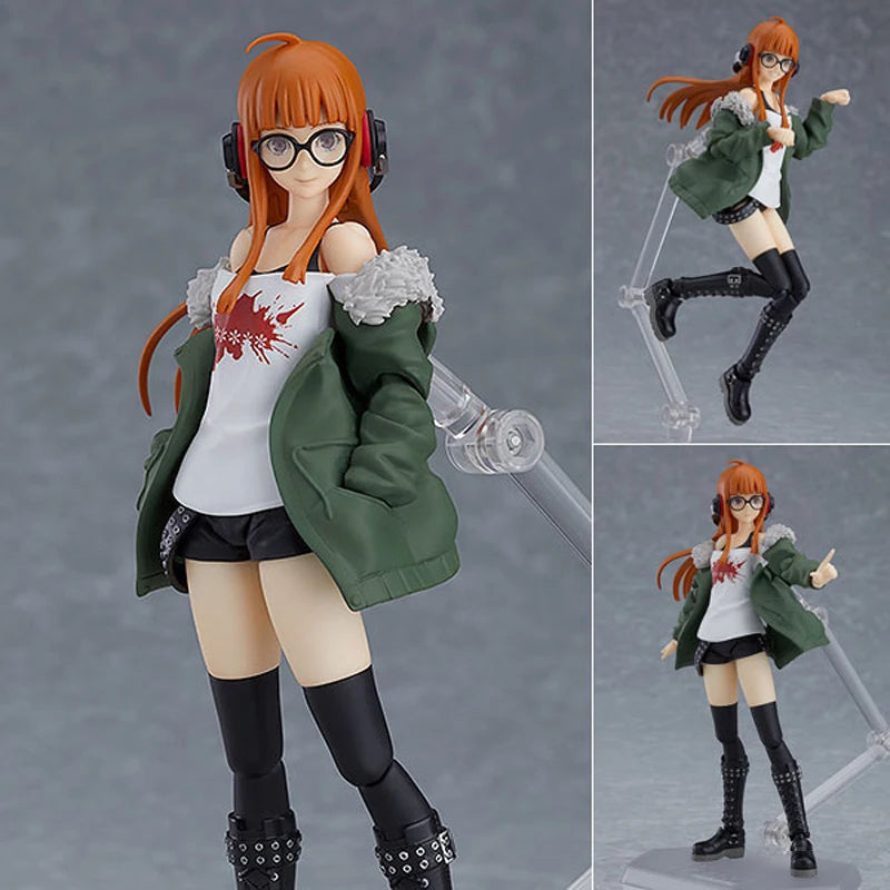 434 Figma Futaba Sakura Anime Figure Megami Tensei Protagonist/Ren
