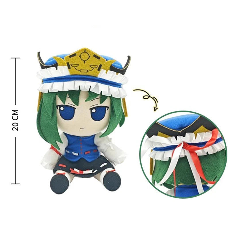 Touhou Project Shikieiki Yamaxanadu Fumo Plush Doll Toy Stuffed Plushie Figure Smoke Sealed Club Reimu Marisa Yuyuko Koishi Gift
