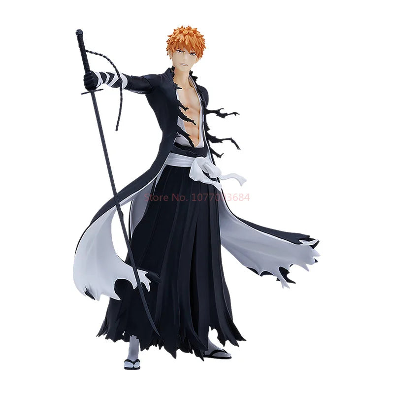 Good Smile Original Pop Up Parade Bleach Kurosaki Ichigo Ishida Uryuu Anime Action Figures Toys For Kids Gift Collectible Model