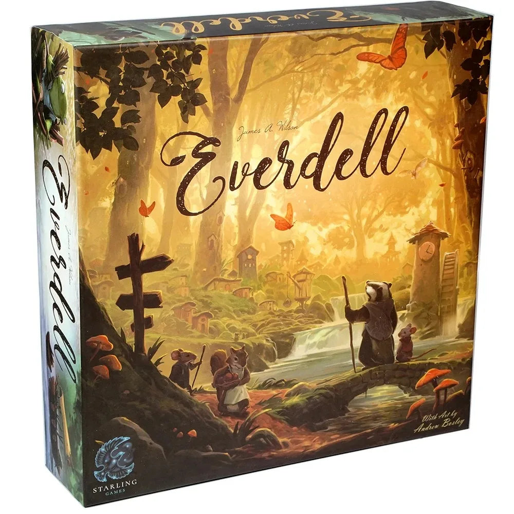 Everdell Strategy Board Game | Forest City-Building Card Drafting | Family Game Night | 1-4 Players,Birthday Gift For Kids