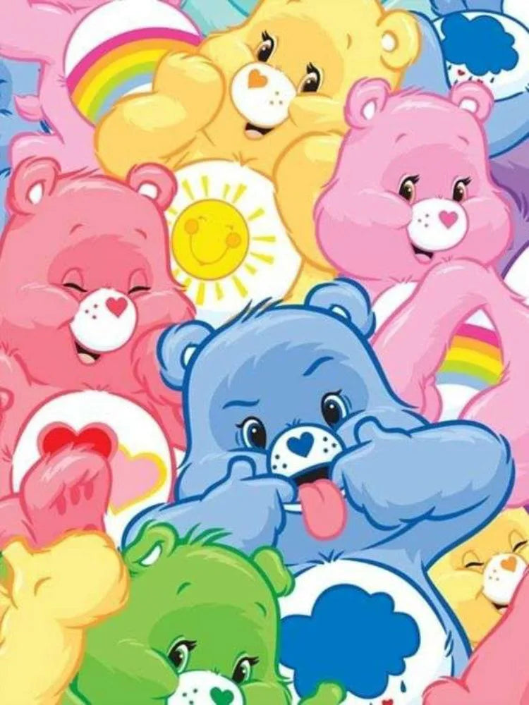 Cute Rainbow Bears Diamond Painting Pictures Puzzle Cross Stitch Mosaic Embroidery Wall Decoration 5D DIY Art Gift Offers