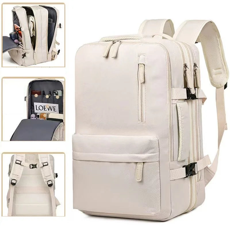 Large-Capacity Multifunctional Travel Backpack Business Casual Travel Portable Luggage Bag Computer Backpack for Men and Women