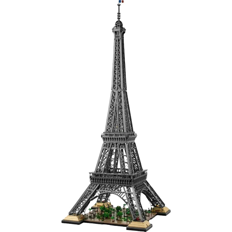 In Stock MOC 1.5M Eiffel Tower 10001pcs PARIS Famous Architecture Model Building Block Brick Toys for Adult Kids Birthday Gifts