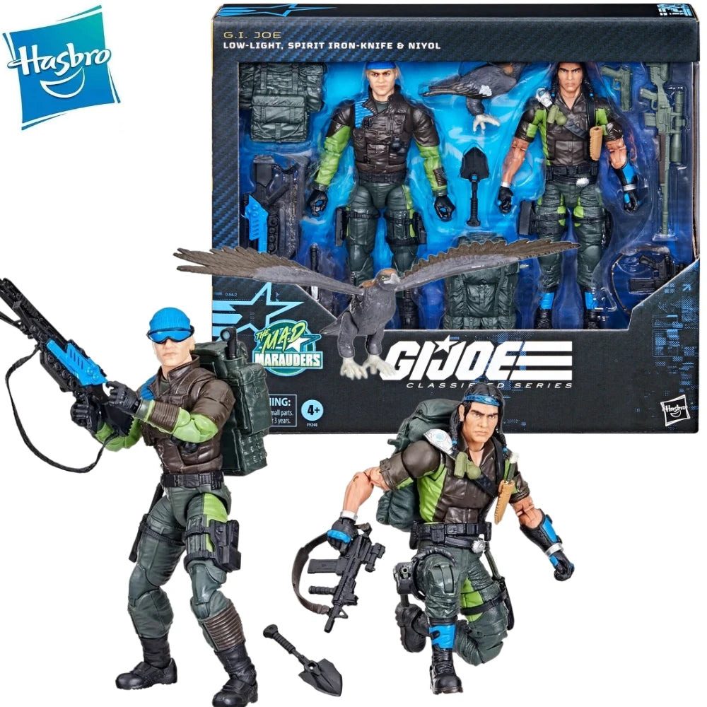 In Stock G.I. Joe 128 GI Joe Classified Series Mad Marauders Low Light Spirit Action Figure Model Toy Collection Hobby Gift