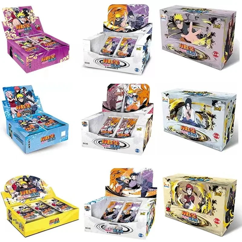 KAYOU Naruto Card Rare EX Packs Chapter Of The Array Box Added SE BP SP Collection Cards Toy For Children Birthday Gift byChildr