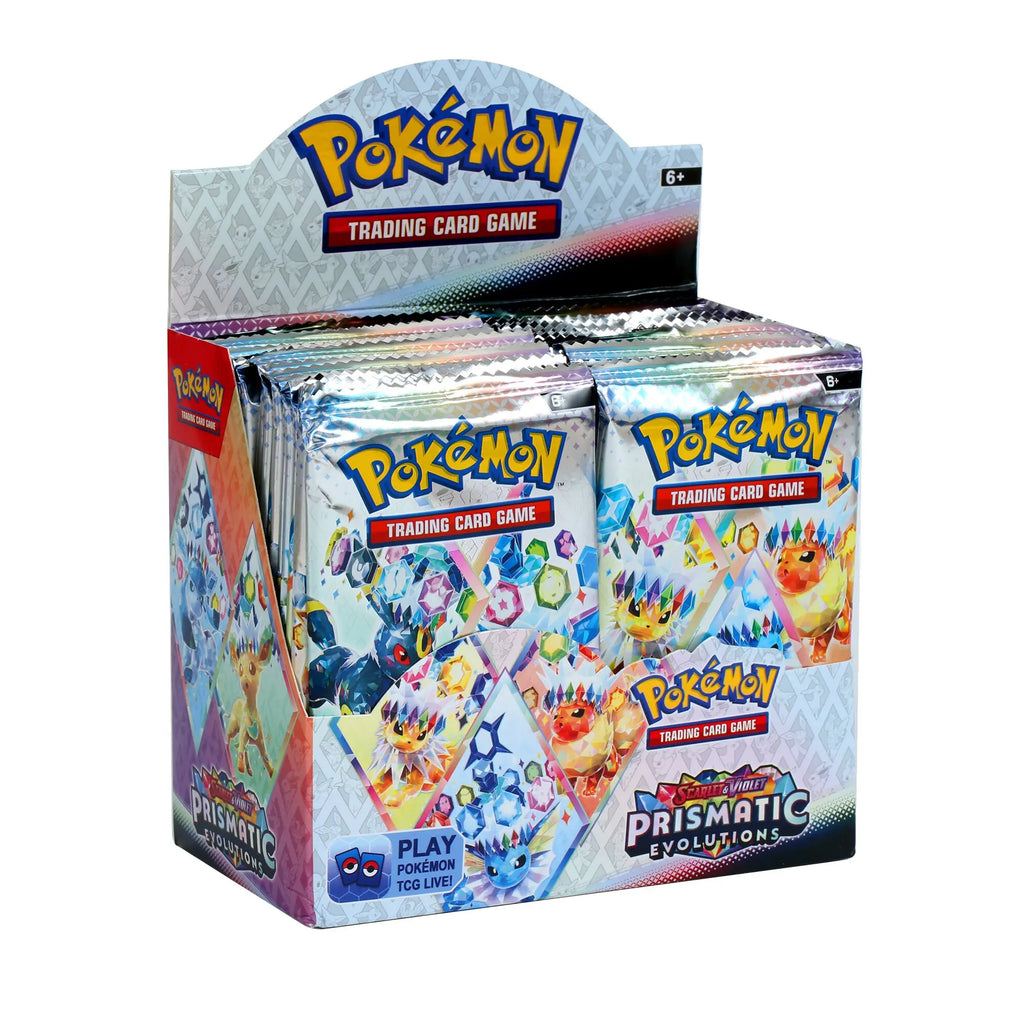 360 Pcs Pokemon Card Prismatic Evolutions Obsidian Flames PALDEAN FATES Surging Sparks English Booster Battle Transaction Card