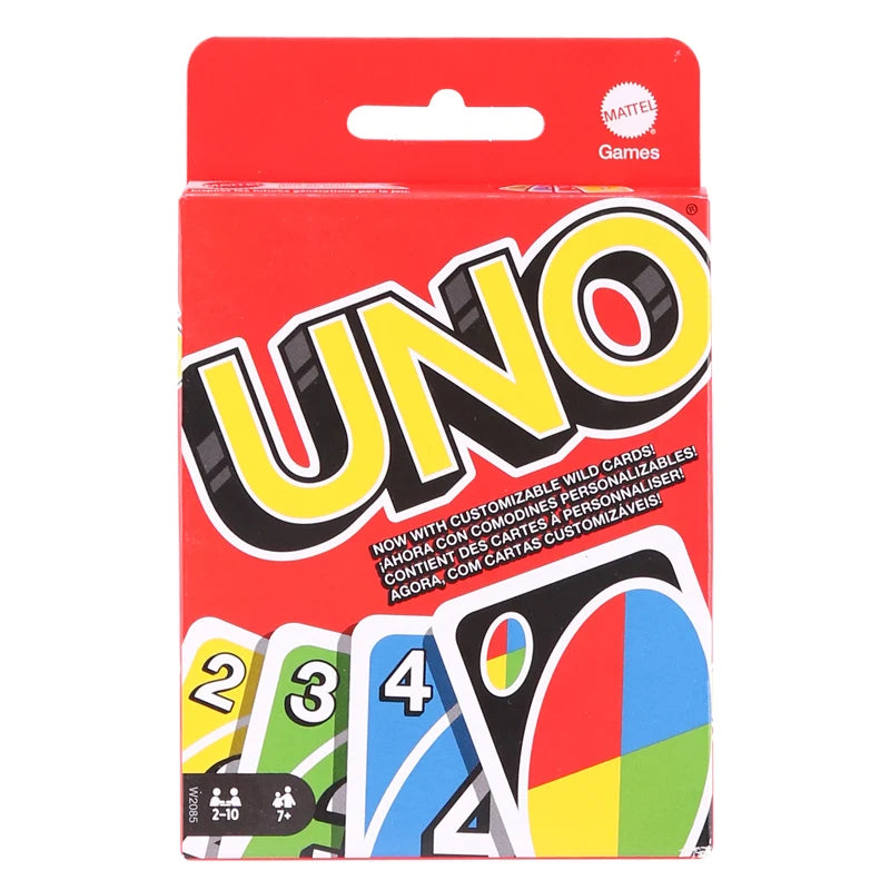 Hot Sale Mattel Uno Flip! Flex Dos Games No Mercy Cards Game Family Funny Entertainment Board Games Multiplayer Poker Game Gifts
