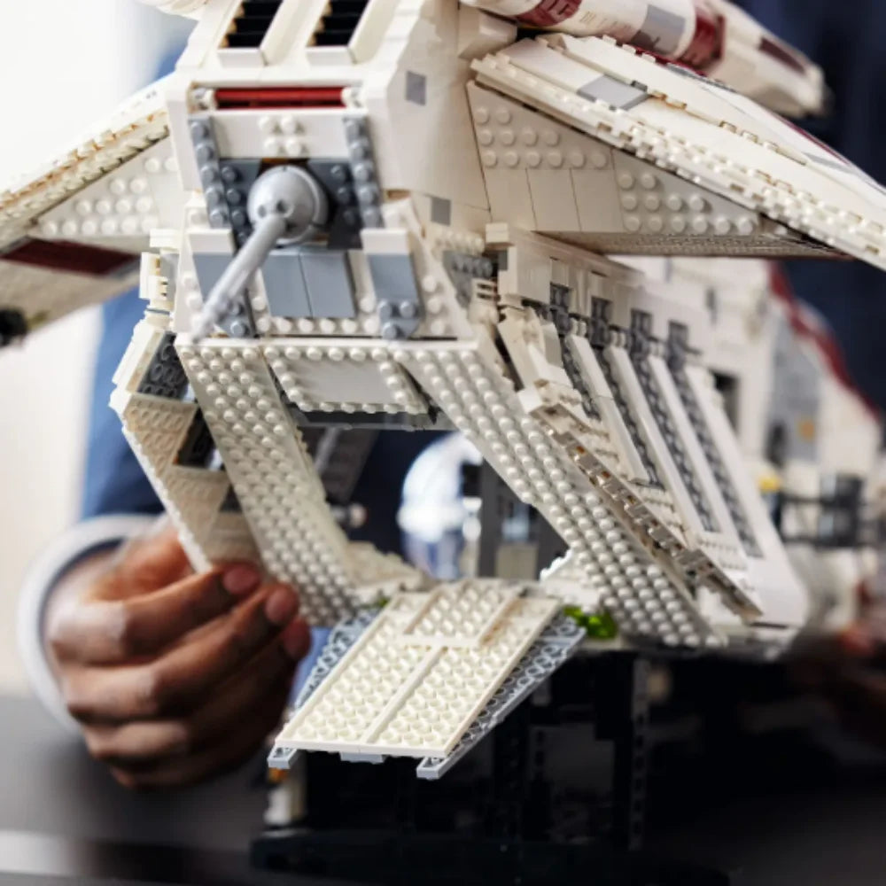 NEW MOC Space Wars UCS Building Blocks Republic Gunship Model 3292PCS Fighter Spaceship Destroyer Bricks Toys For Kids Gifts