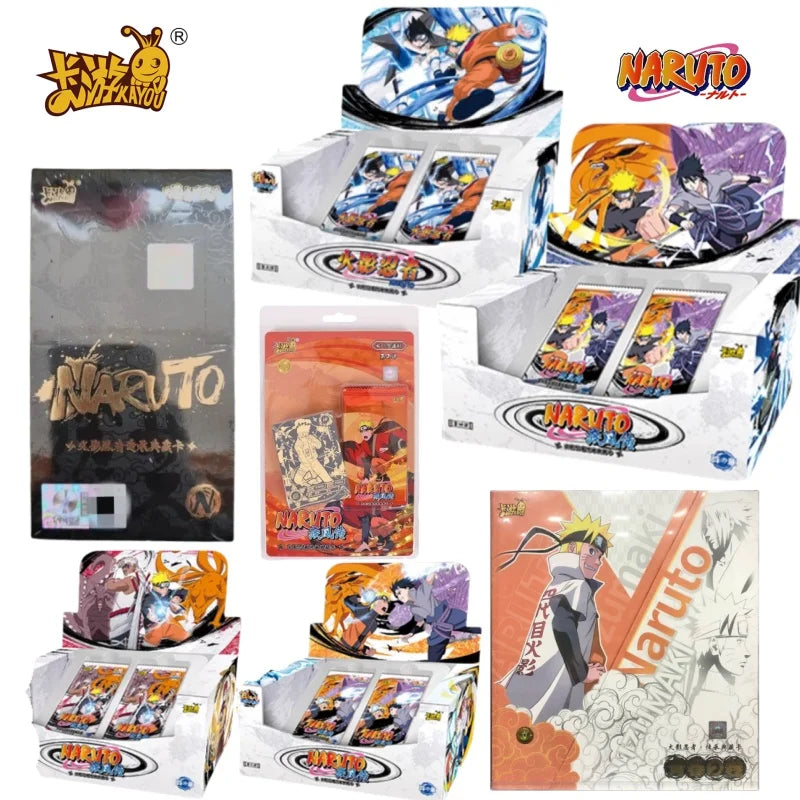 KAYOU NARUTO Card ArrayChapter of Card Array Series Flash Card Box Ninja Times N Edition Collection Card Toy Gift
