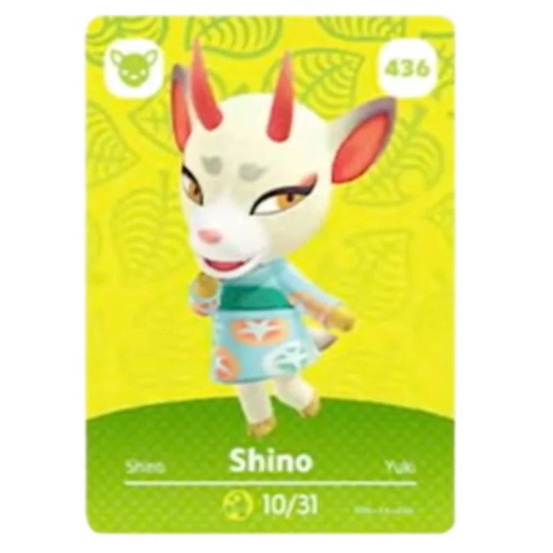 Hot Sanrio Game Animals Crossing New Horizons Amiibo Card Ankha Marshal Maple NS Switch 3DS Game NFC Cards Series 1 2 3 4 5