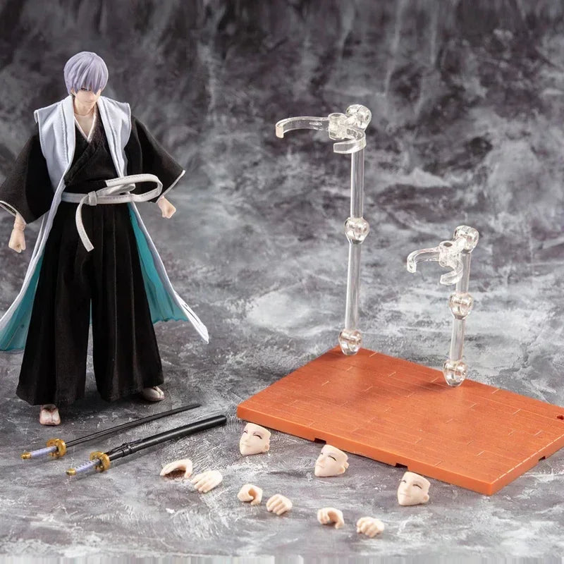 In Stock GT Model Bleach Kurosaki Ichigo Aizen Sousuke Ukitake Jushiro Ichimaru Gin SHF Anime Action Figure Toys Gifts