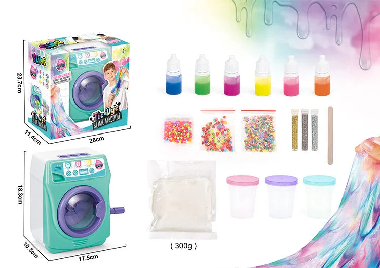 Children Science Toy Set DIY Slime Crystal Mud Color Clay Toys for Teenagers Science Education Materials Handcrafted Clay Putty