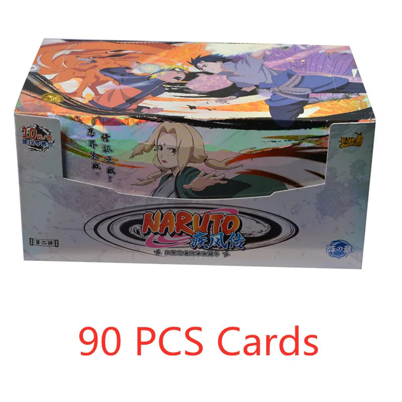 Genuine KAYOU Naruto Cards Soldier Chapter All Chapters Complete Works Series Anime Character Collection Card Child Toy Set