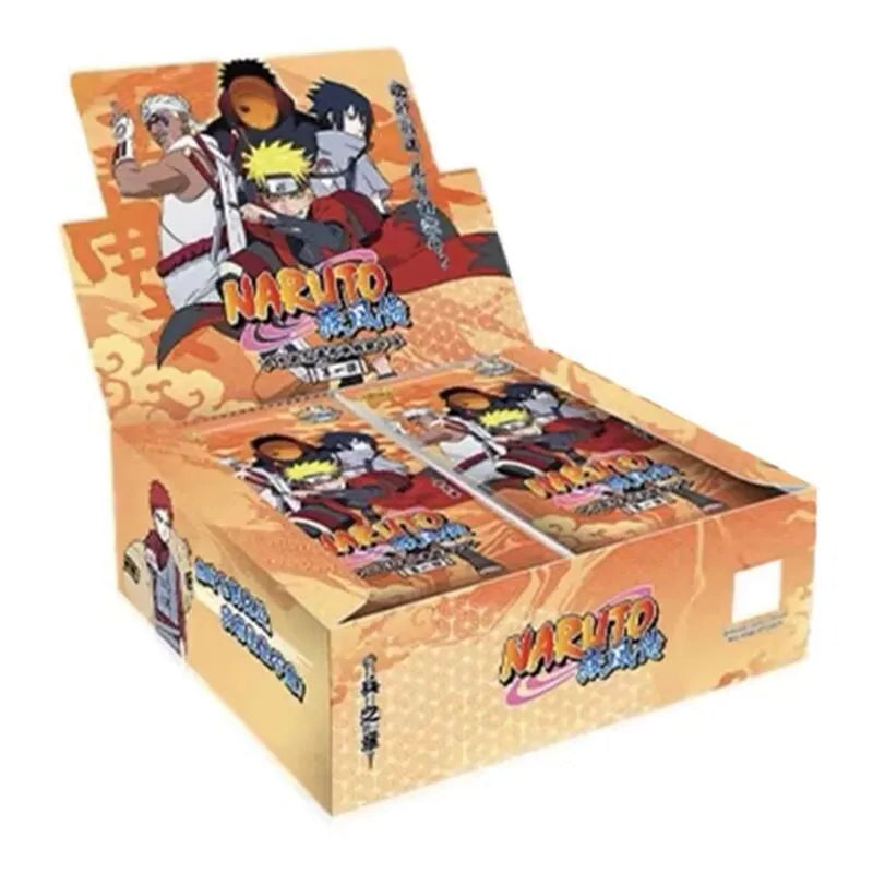 Hot Selling KAYOU Naruto  Chapter 1 Series 7 Series Uzumaki Naruto Uchiha Sasuke Full Box Collection Genuine Cards