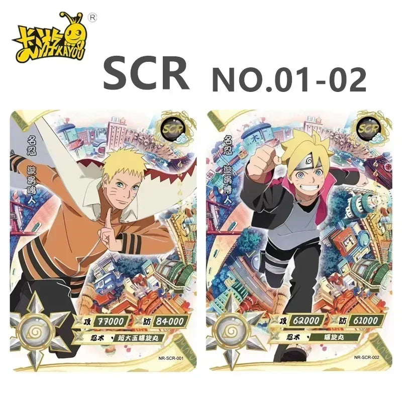 KAYOU Naruto Card Full Set Rare SV BP SE GP CP SP CR MR PR SLR OR AR NR UR ZR Cards Uzumaki Naruto Anime Figure Collectible Card