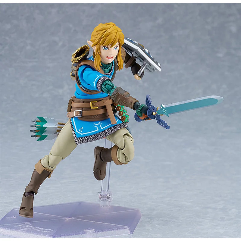 New Figma 626 Link Tears Of The Kingdom Link 626 Dx In Stock Anime Action Collection Figures Model Toys Kids Gift