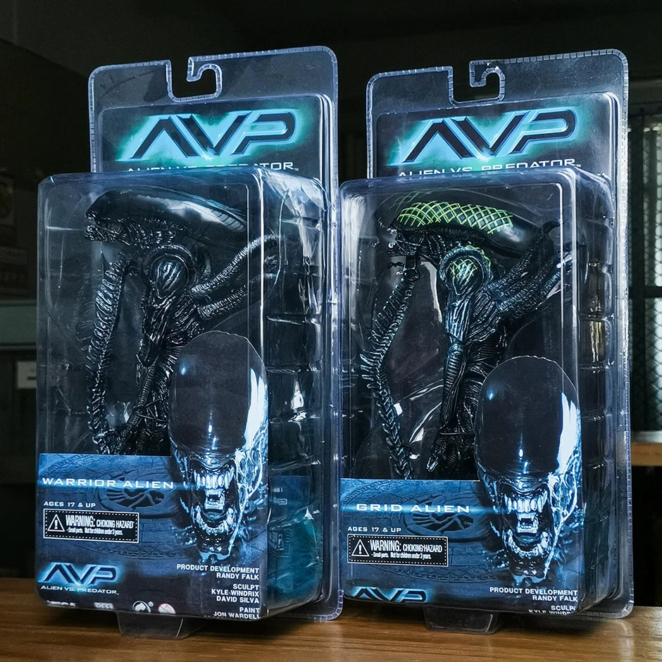 NECA Aliens Warrior Grid Xenomorph Alien Ellen Ripley Cameron Bishop 7" Action Figure Toy