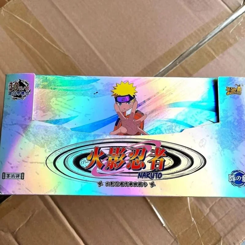 Hot Sale Kayou Genuine Naruto Cards New W7 W6 Anime Collection Card Box Fight Chapter Pro Chapter Ninja World Kids Toy Game Gift