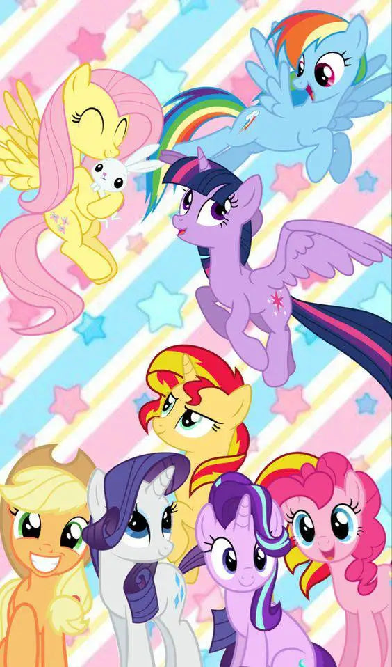 Cute Cartoon My Little Pony 5D DIY Art Diamond Painting Cross Stitch Pattern Pictures Mosaic Embroidery Jewelry Home Decoration