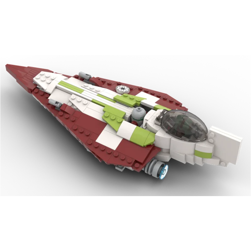 NEW 300+PCS MOC Building block 75362 shuttle spaceship T-6 Birthday gift for children Frigate series Starfighters Bundle