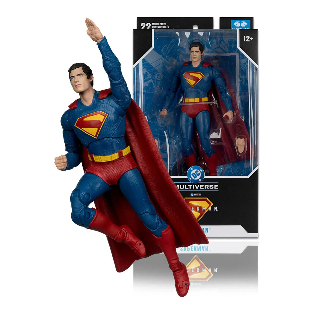 McFarlane Toys 2025 Superman Movie Superman w Krypto/Kaju/Metamorpho 18cm Action Figure DC Multiverse Model Doll Garage Kit