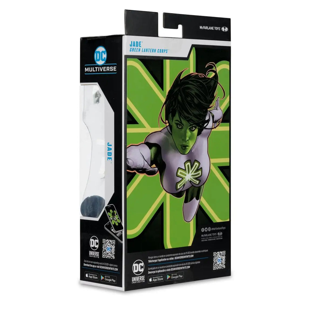 McFarlane Toys Green Lantern Corps Jade 18cm Action Figure DC Multiverse Model doll